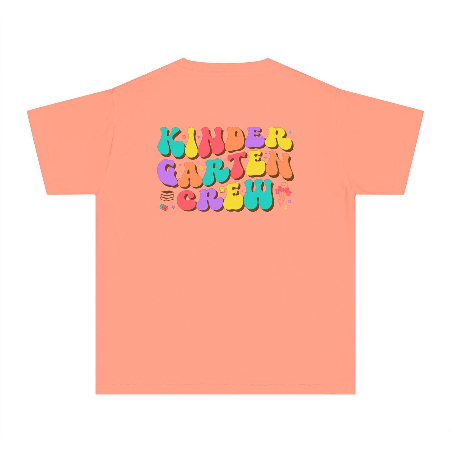 Retro Kindergarten Crew T Shirt | Back To School