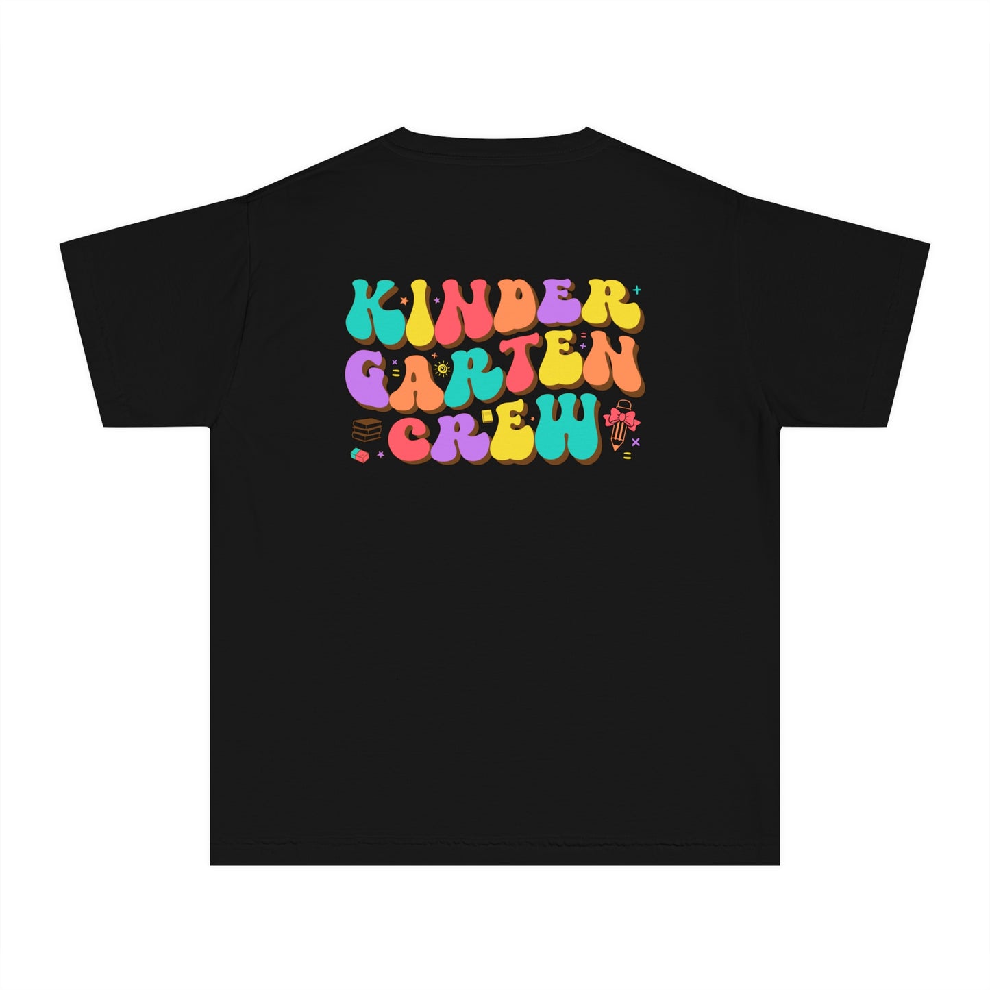 Retro Kindergarten Crew T Shirt | Back To School