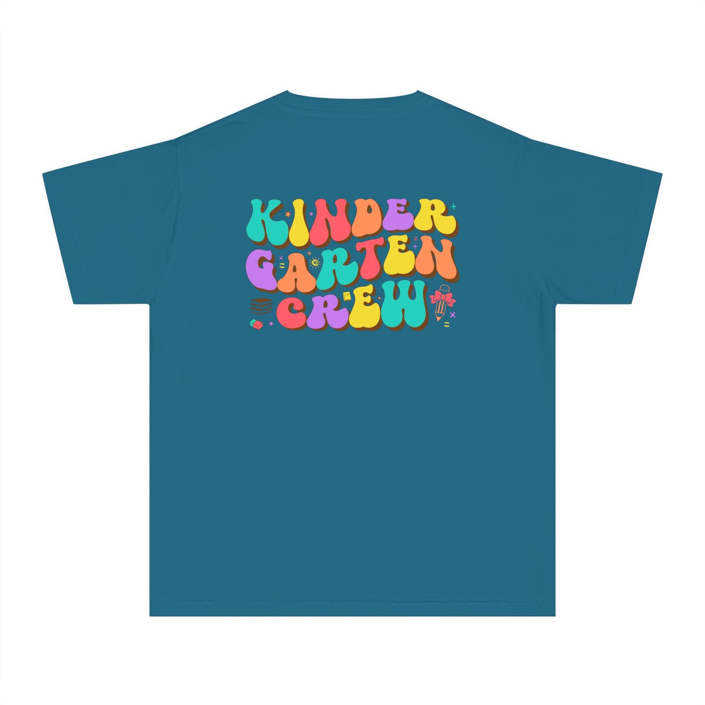 Retro Kindergarten Crew T Shirt | Back To School