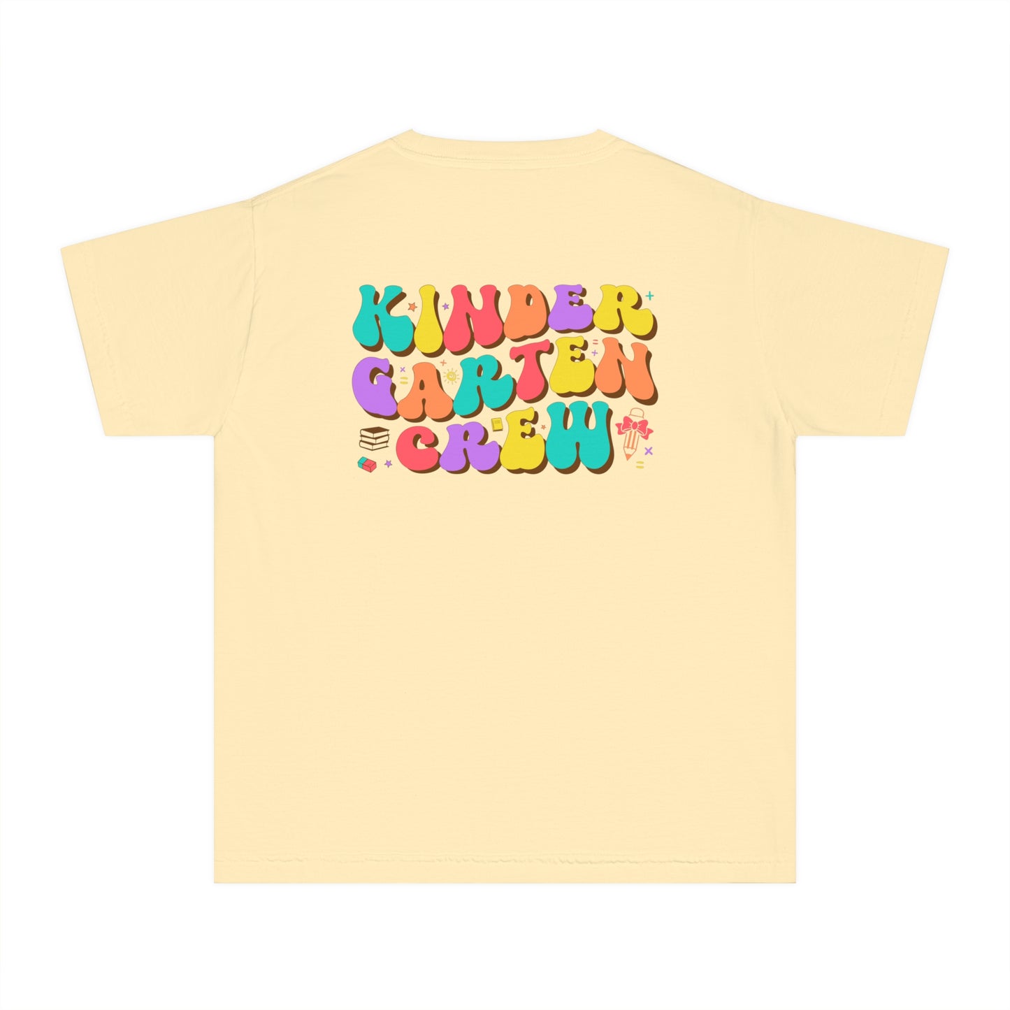 Retro Kindergarten Crew T Shirt | Back To School