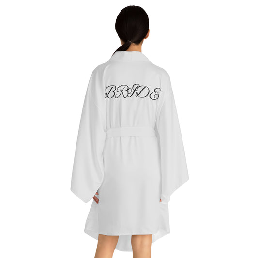 Long Sleeve Kimono Robe (AOP) | Bride