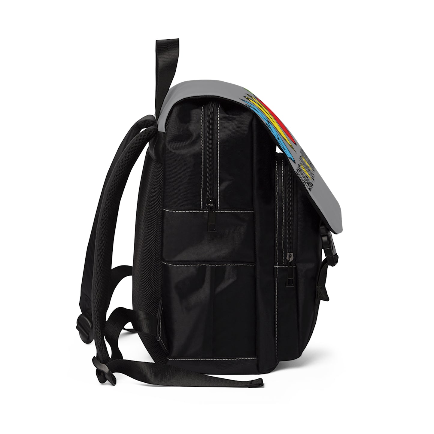 Unisex Casual Shoulder Backpack | Peace Love School