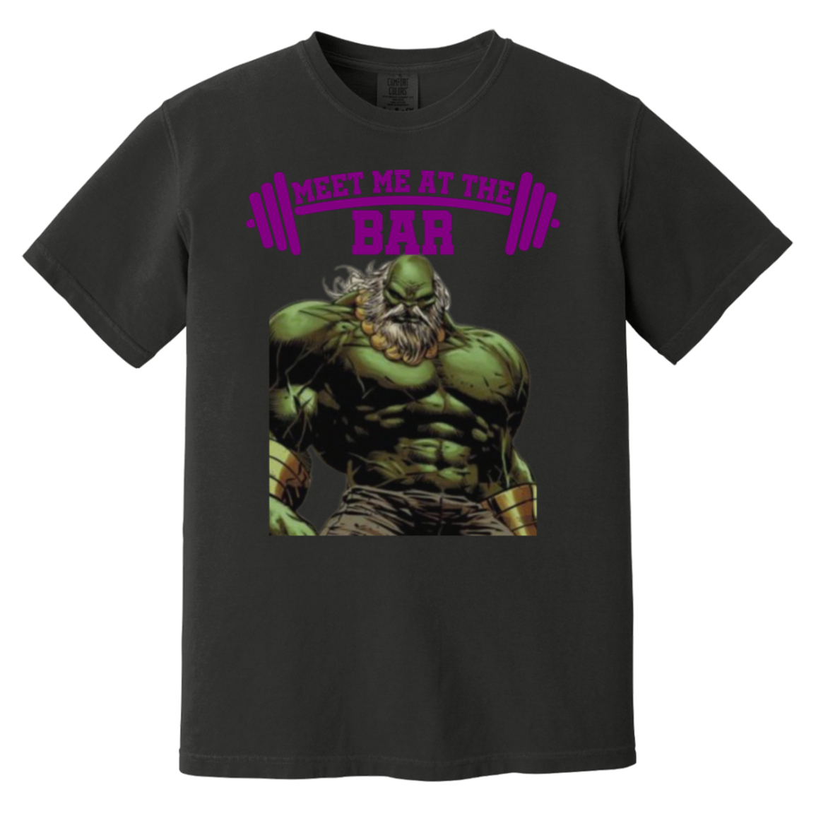 Meet Me at The Bar Heavyweight Pump Cover T-Shirt