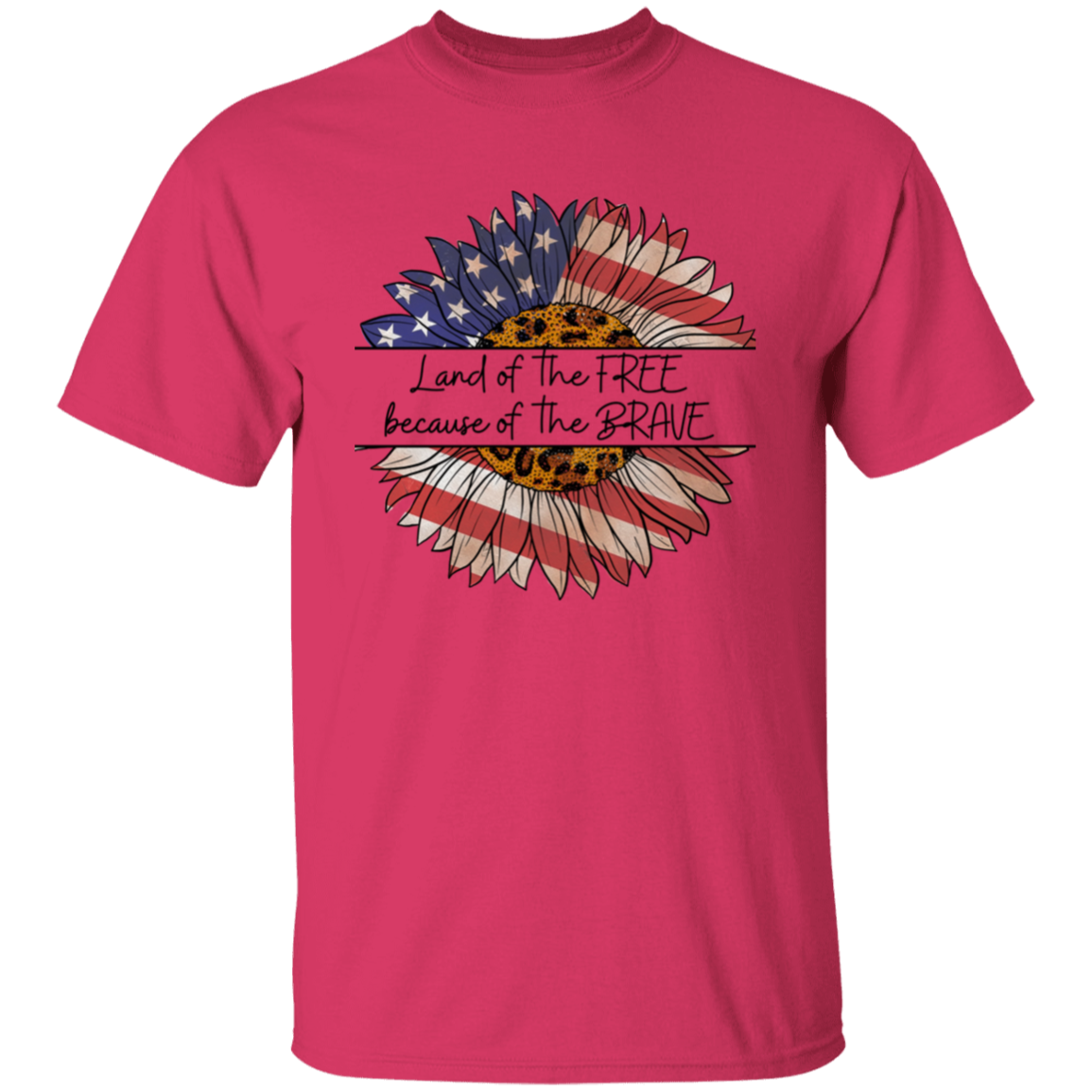 Unisex Land Of The Free Because Of The Brave T Shirt, Independence day, Gifts For American