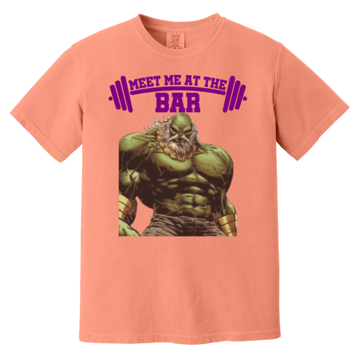 Meet Me at The Bar Heavyweight Pump Cover T-Shirt