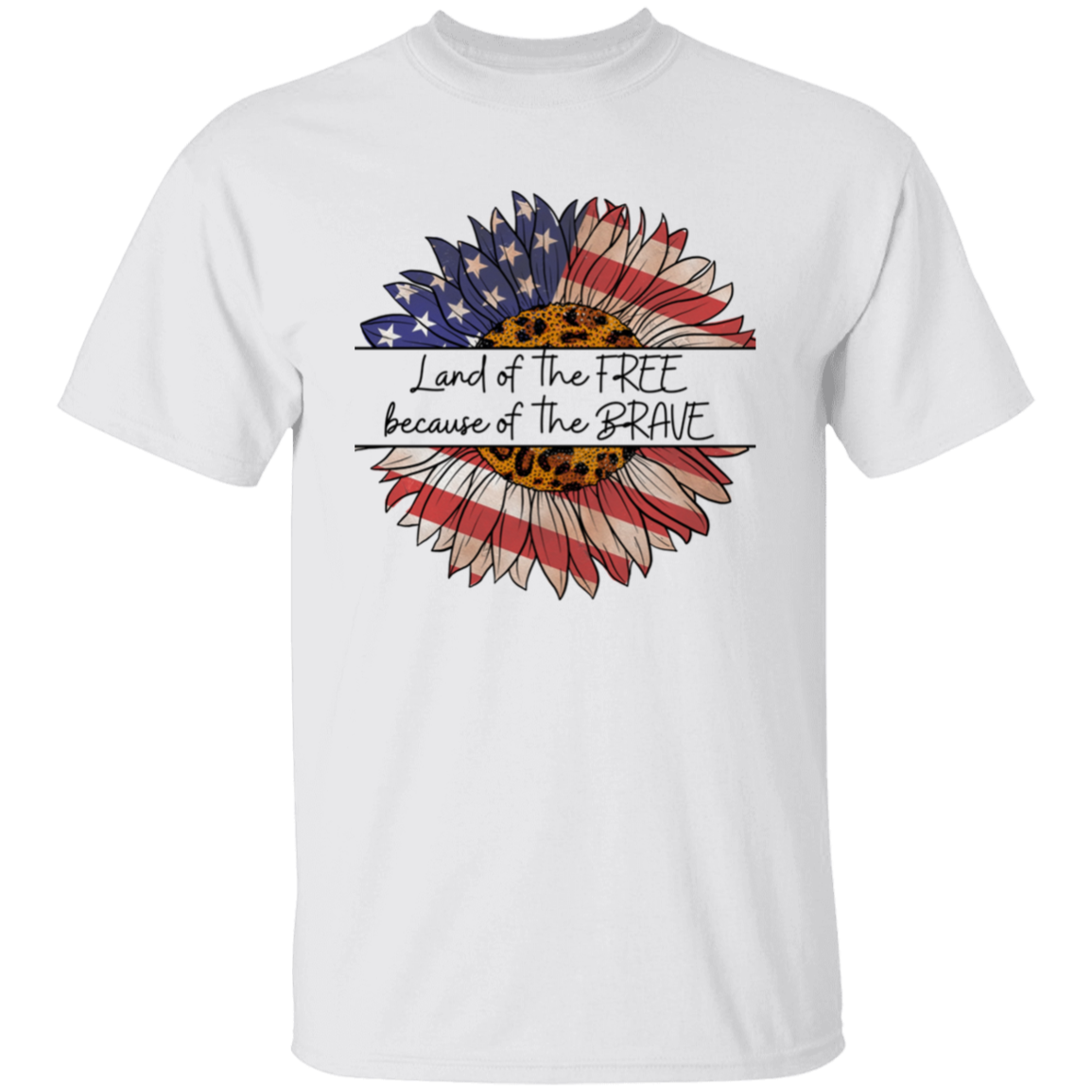 Unisex Land Of The Free Because Of The Brave T Shirt, Independence day, Gifts For American
