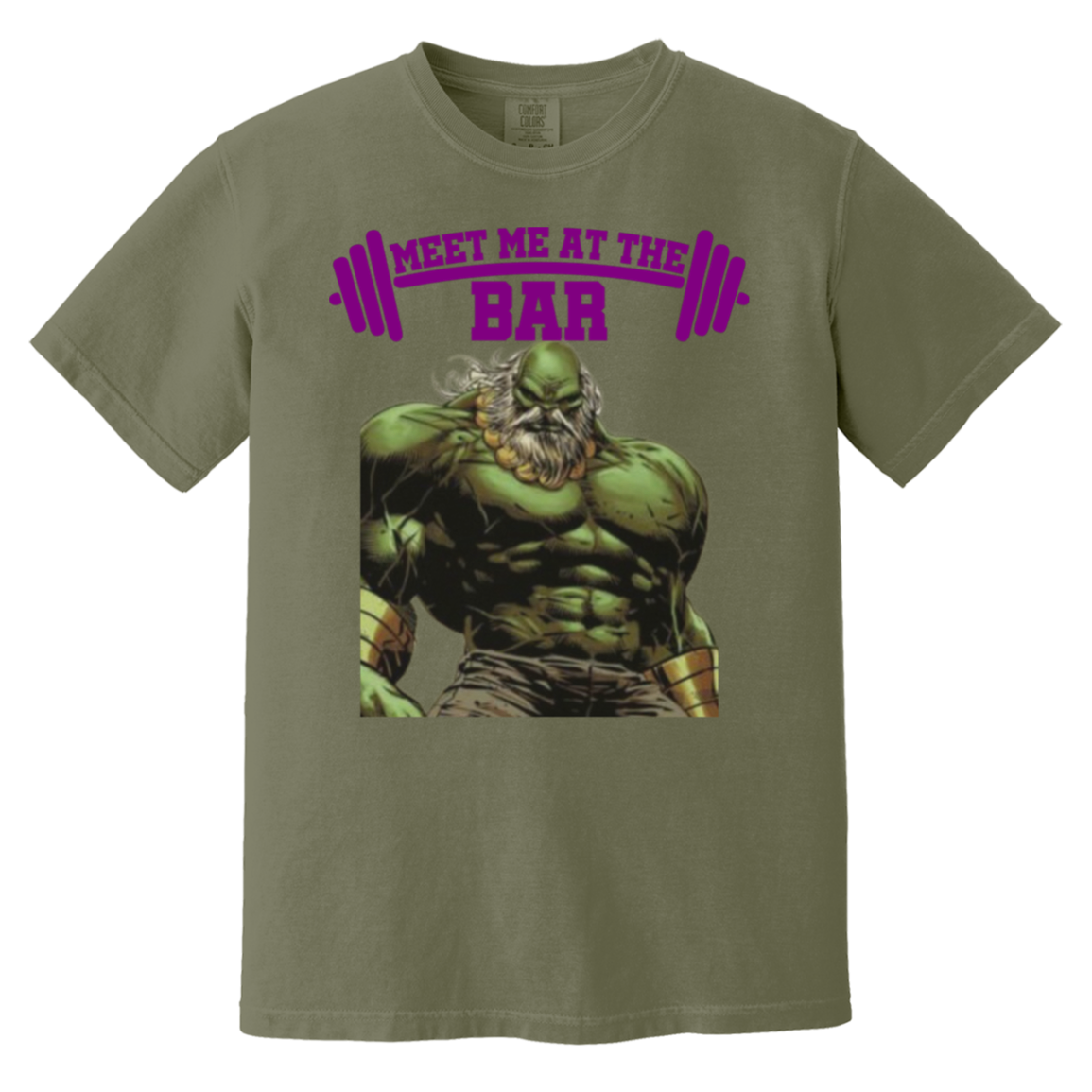 Meet Me at The Bar Heavyweight Pump Cover T-Shirt