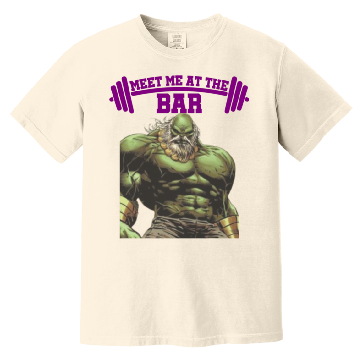Meet Me at The Bar Heavyweight Pump Cover T-Shirt