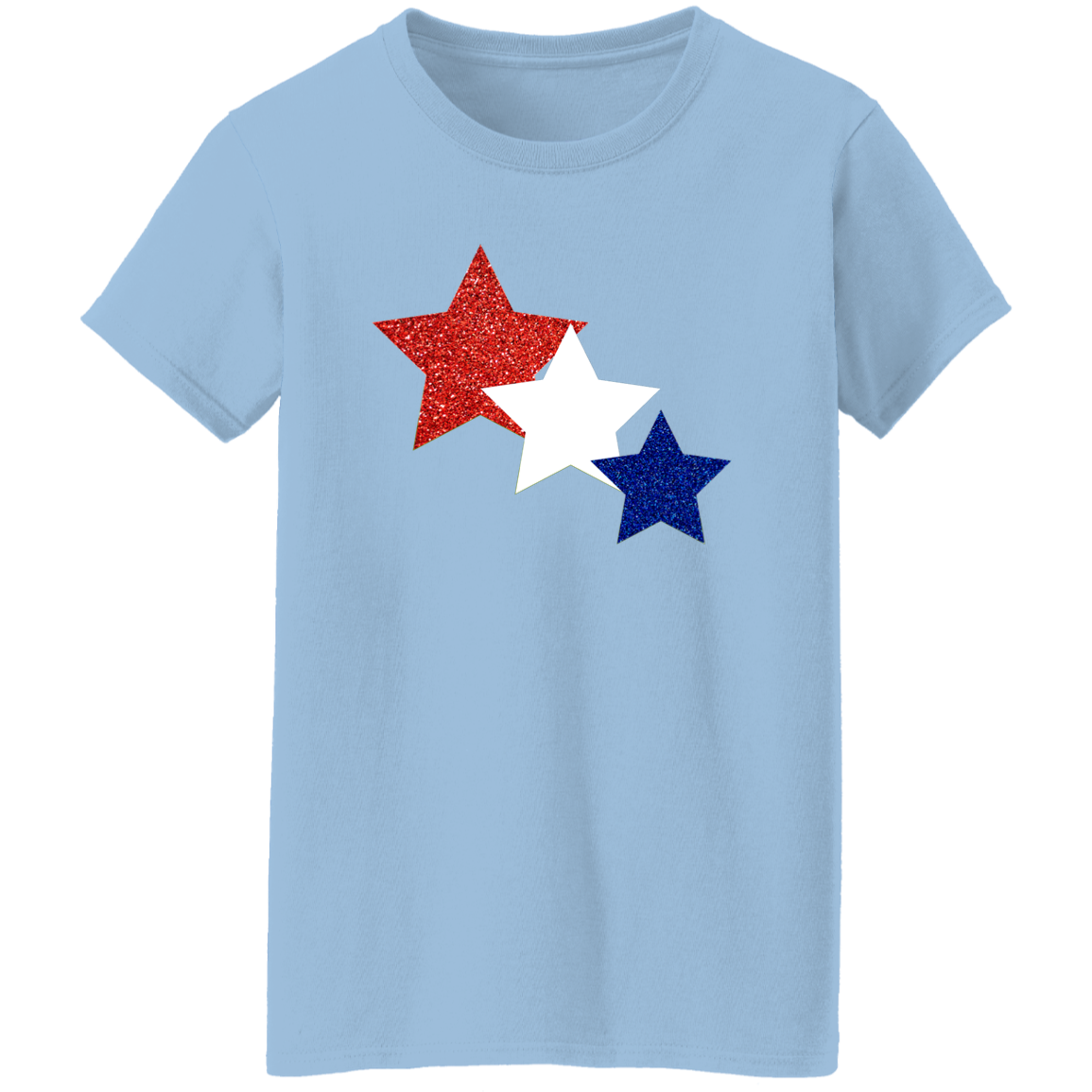 4th of July Glitter Stars Shirt, Fireworks America Flag Glitter Shirt, Glitter Stars Tee,Patriotic Shirt, 4th of July Tee,Independence Shirt