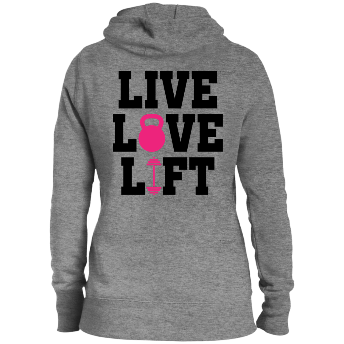 Live  Love Lift  Ladies' Pullover Hooded Sweatshirt
