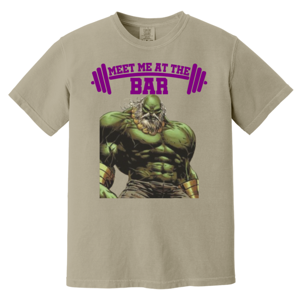 Meet Me at The Bar Heavyweight Pump Cover T-Shirt