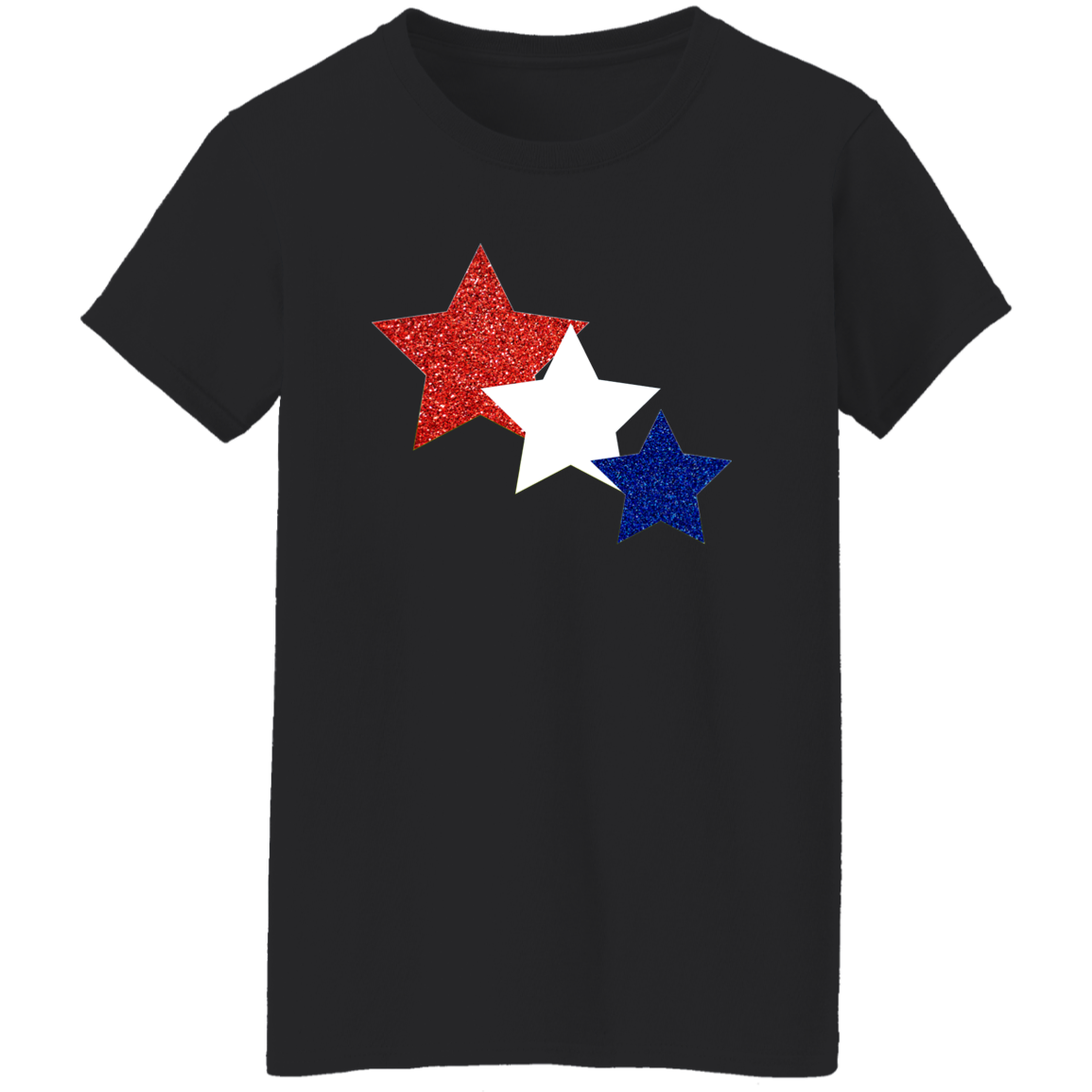 4th of July Glitter Stars Shirt, Fireworks America Flag Glitter Shirt, Glitter Stars Tee,Patriotic Shirt, 4th of July Tee,Independence Shirt