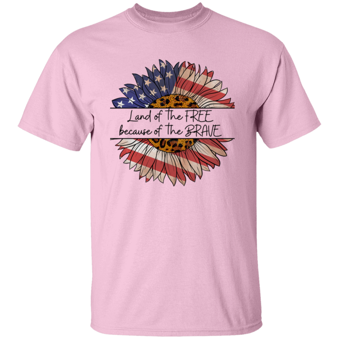 Unisex Land Of The Free Because Of The Brave T Shirt, Independence day, Gifts For American