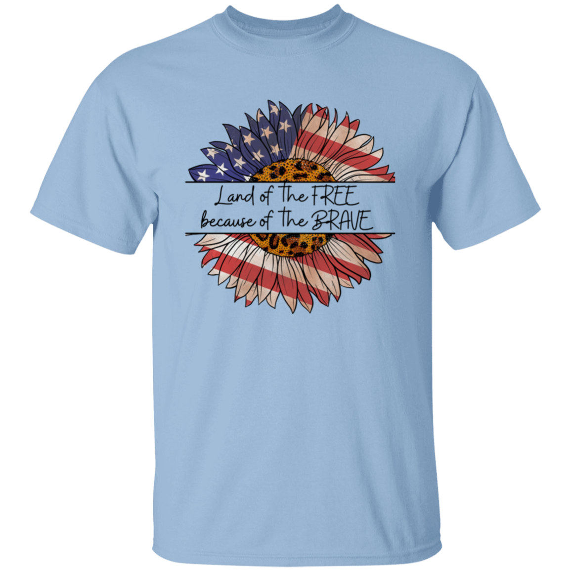 Unisex Land Of The Free Because Of The Brave T Shirt, Independence day, Gifts For American