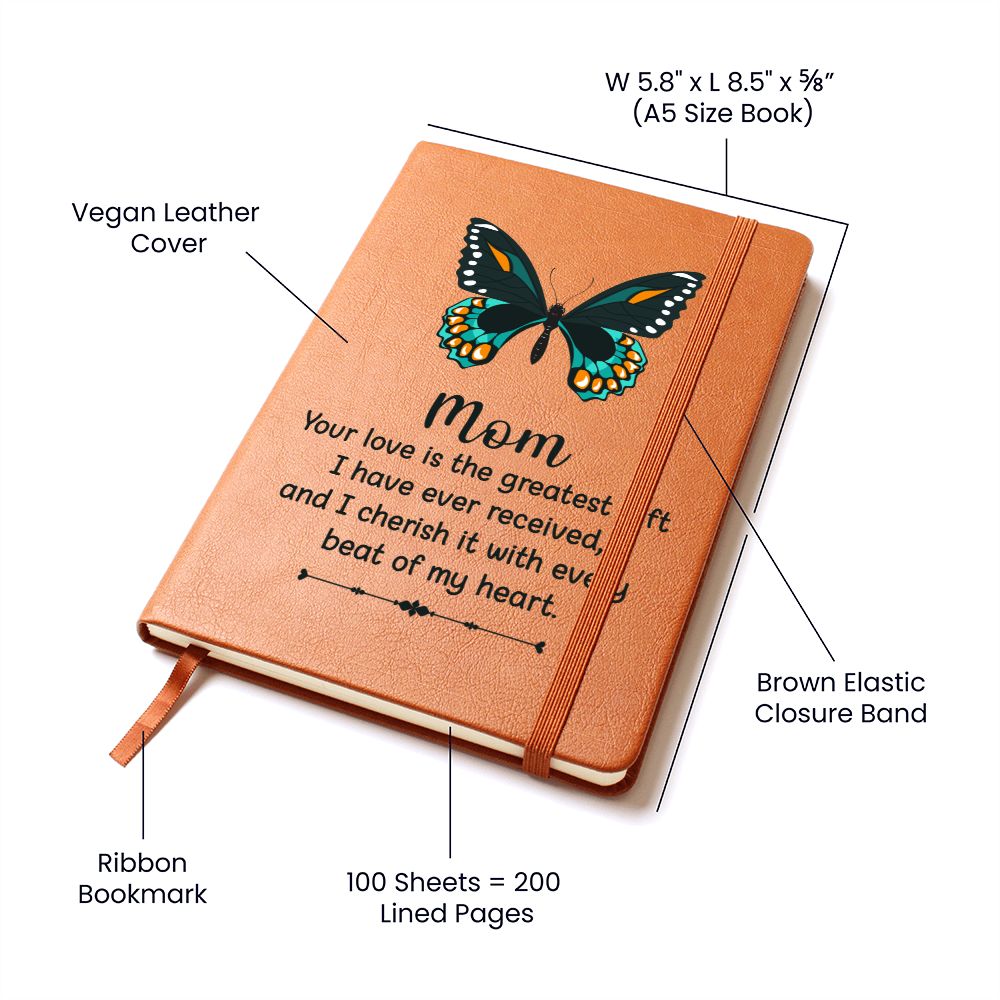 Mom Butterfly Graphic Journal