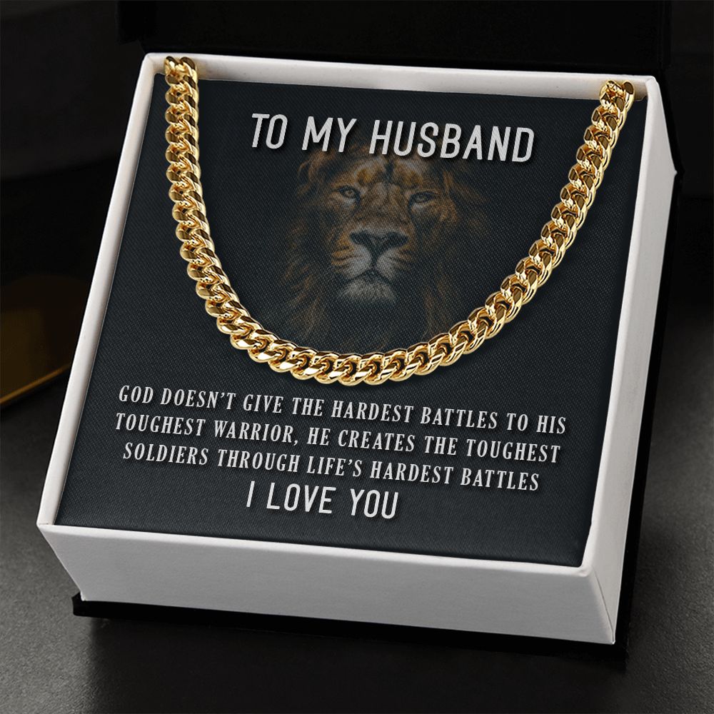 Cuban Link Chain | To My Husband | Gifts for Him