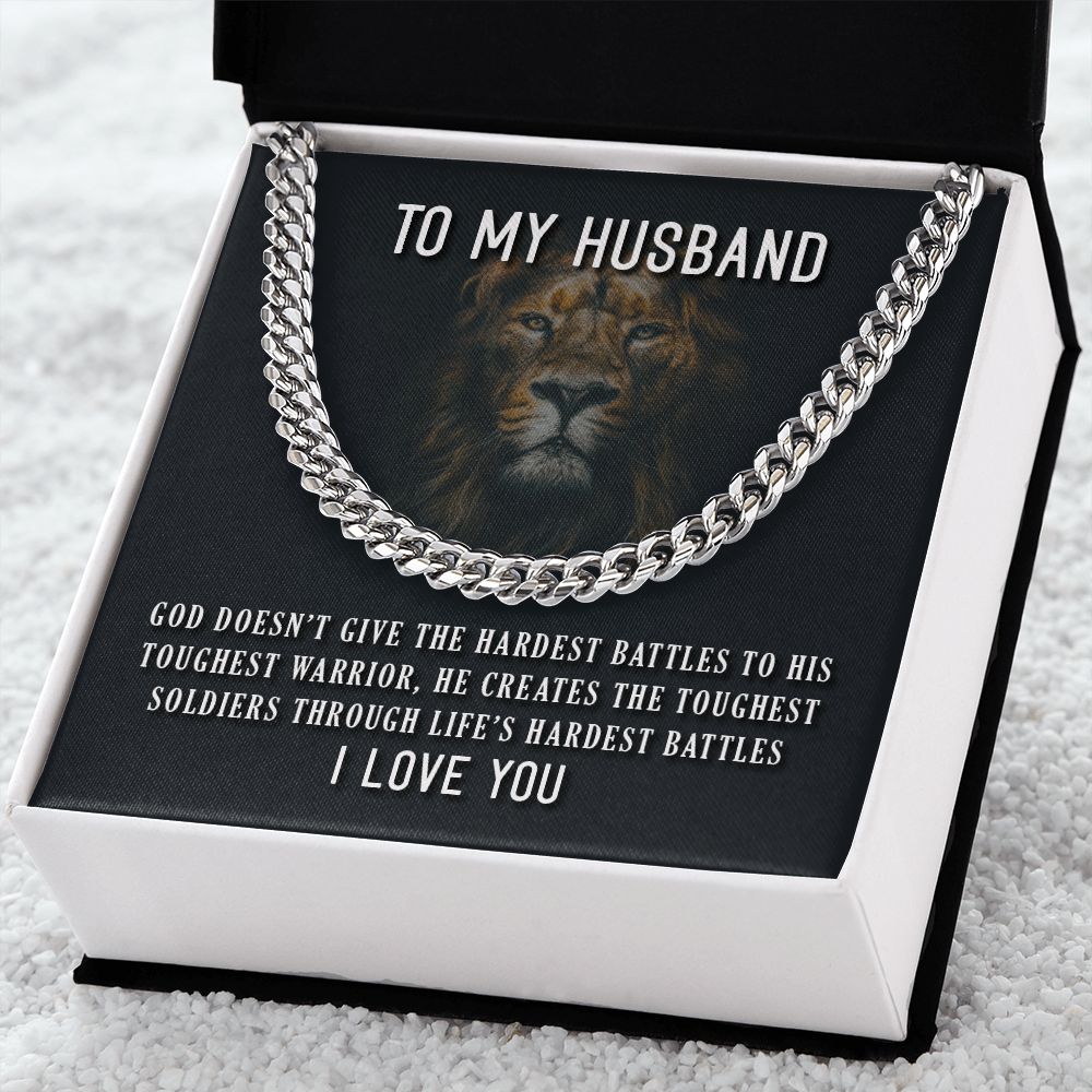 Cuban Link Chain | To My Husband | Gifts for Him