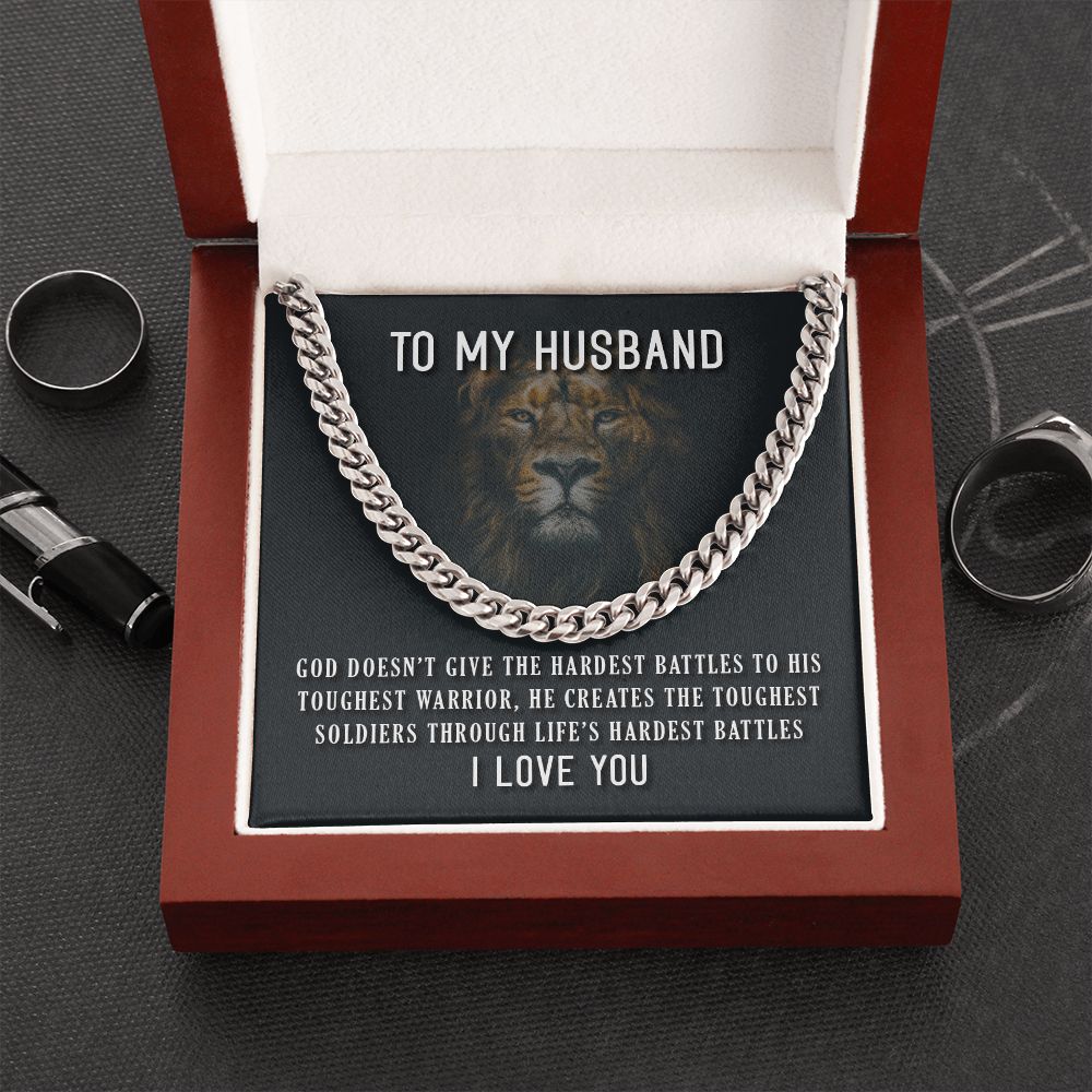 Cuban Link Chain | To My Husband | Gifts for Him