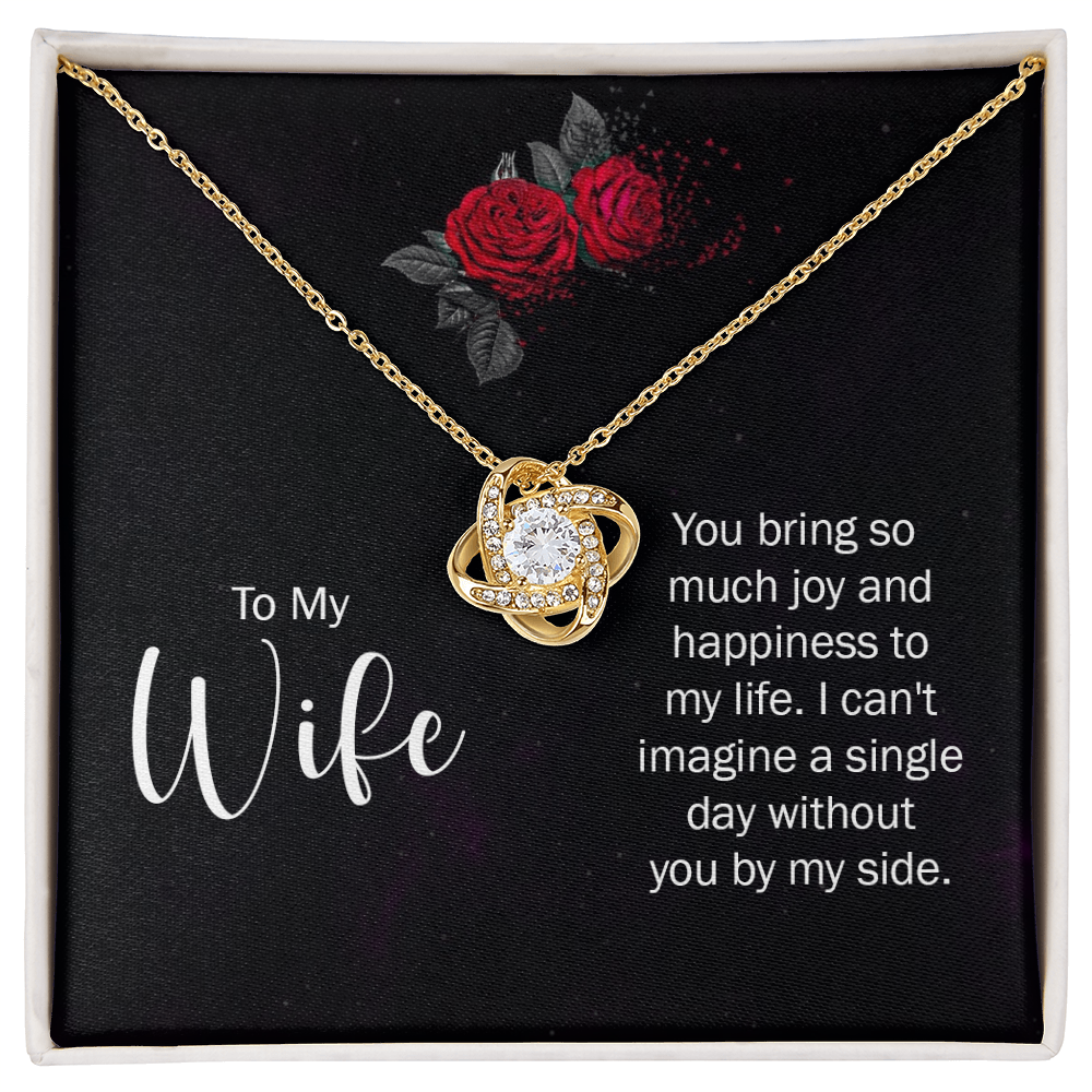 Love Knot Necklace | To My Wife
