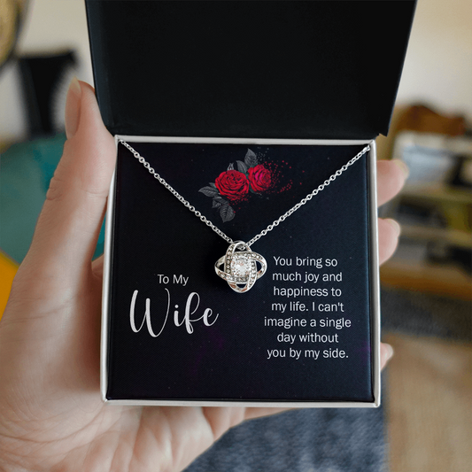 Love Knot Necklace | To My Wife